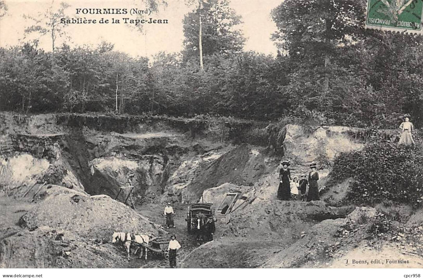 59 - Fourmies -  SAN21821 - Sablière De La Tape-Jean - Mine - Fourmies