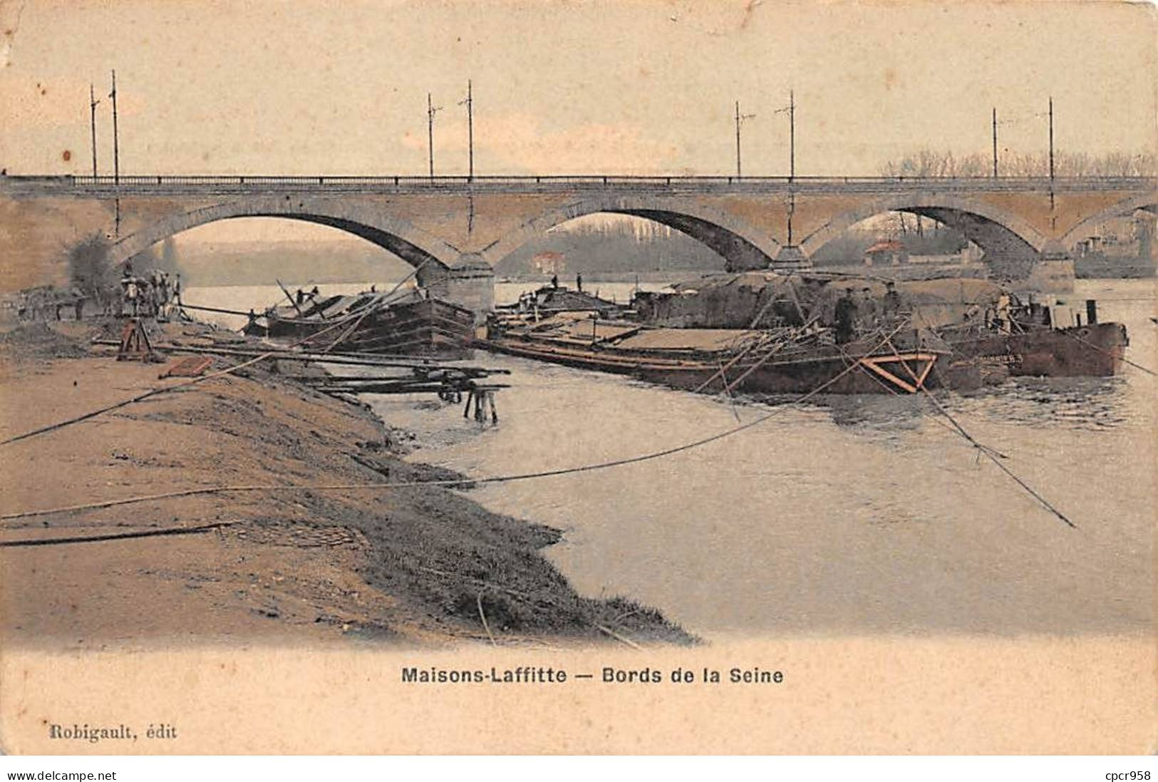 78 - MAISON LAFFITTE - SAN30016 - Bords De La Seine - Péniche - Maisons-Laffitte