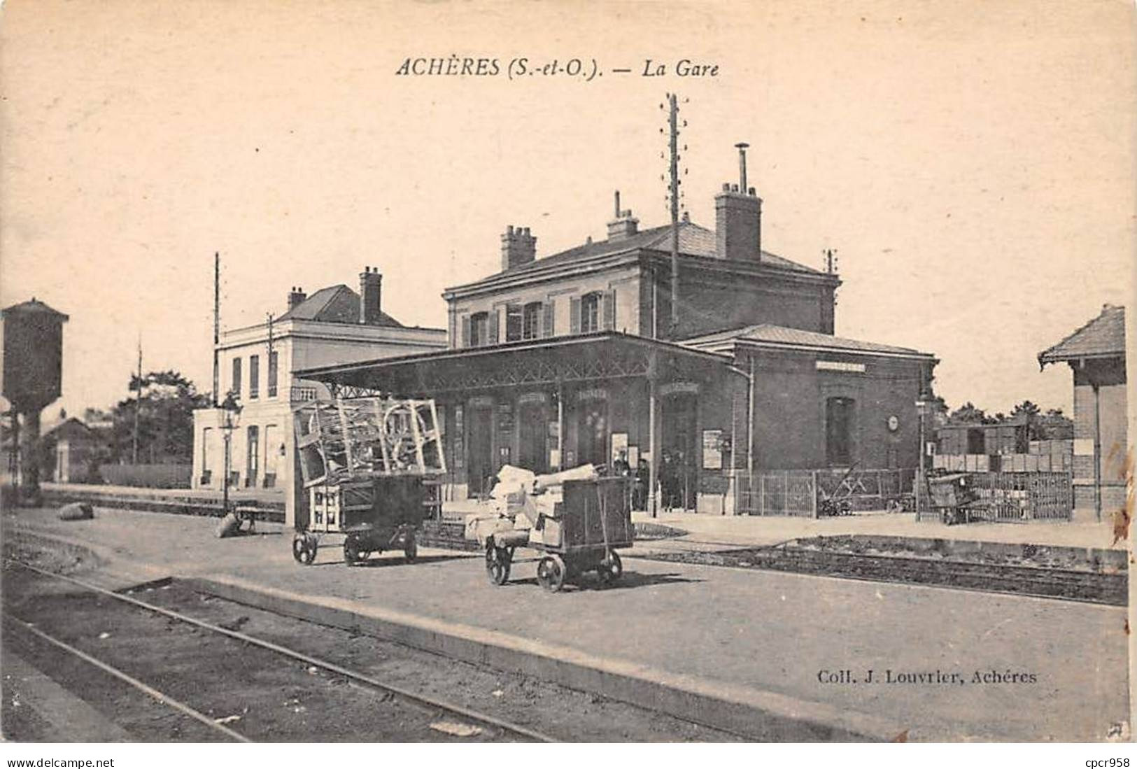 78 - Achères - SAN22269 - La Gare - Acheres