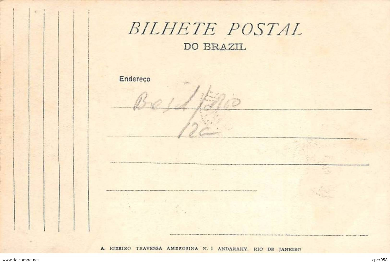 Brésil - N°78969 - RIO DE JANEIRO - Avenida Beira-mar - Flamengo - Carte Avec Bel Affranchissement - Rio De Janeiro