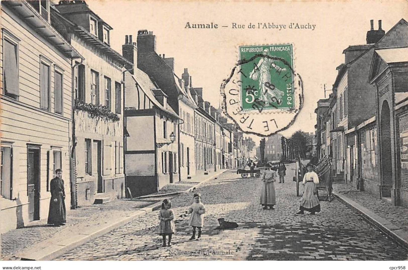 76 - Aumale - SAN22171 - Rue De L'Abbaye D'Auchy - Aumale