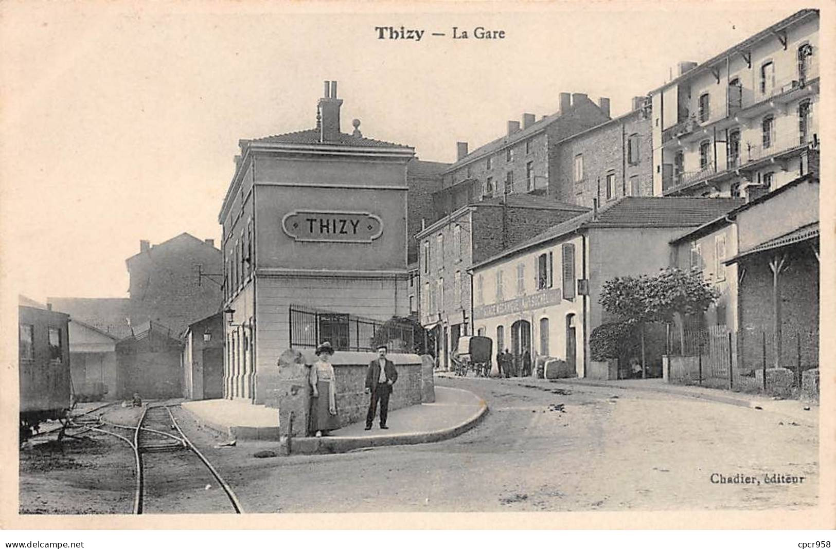 69 - Thizy - SAN22010 - La Gare - Thizy