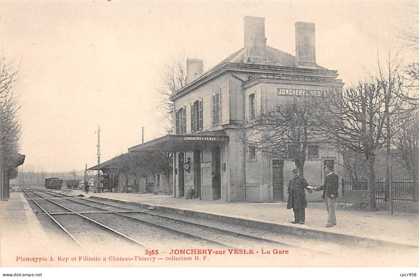 51 - Jonchery Sur Vesle -  SAN21762 - La Gare - Jonchery-sur-Vesle