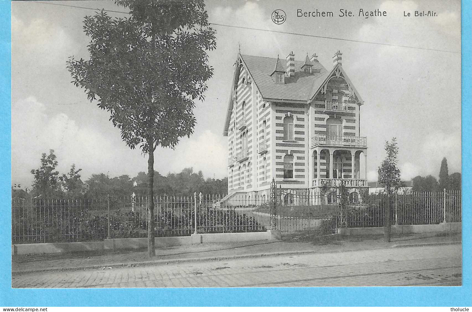 Berchem-Sainte-Agathe-Sint-Agatha-+/-1905-Le Bel-Air-Villa Bourgeoise Du Début Du 20ème S.Très Rare - Berchem-Ste-Agathe - St-Agatha-Berchem