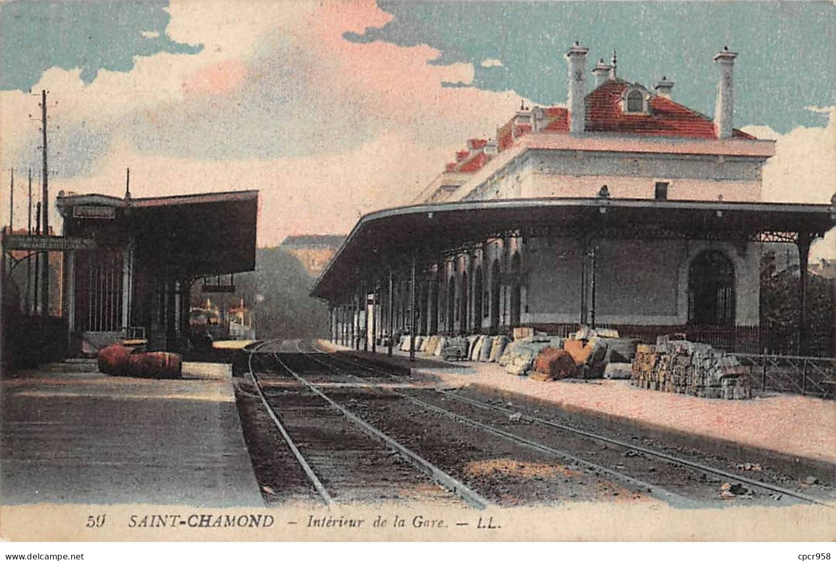 42 - Saint Chamond - SAN21734 - Intérieur De La Gare - Saint Chamond