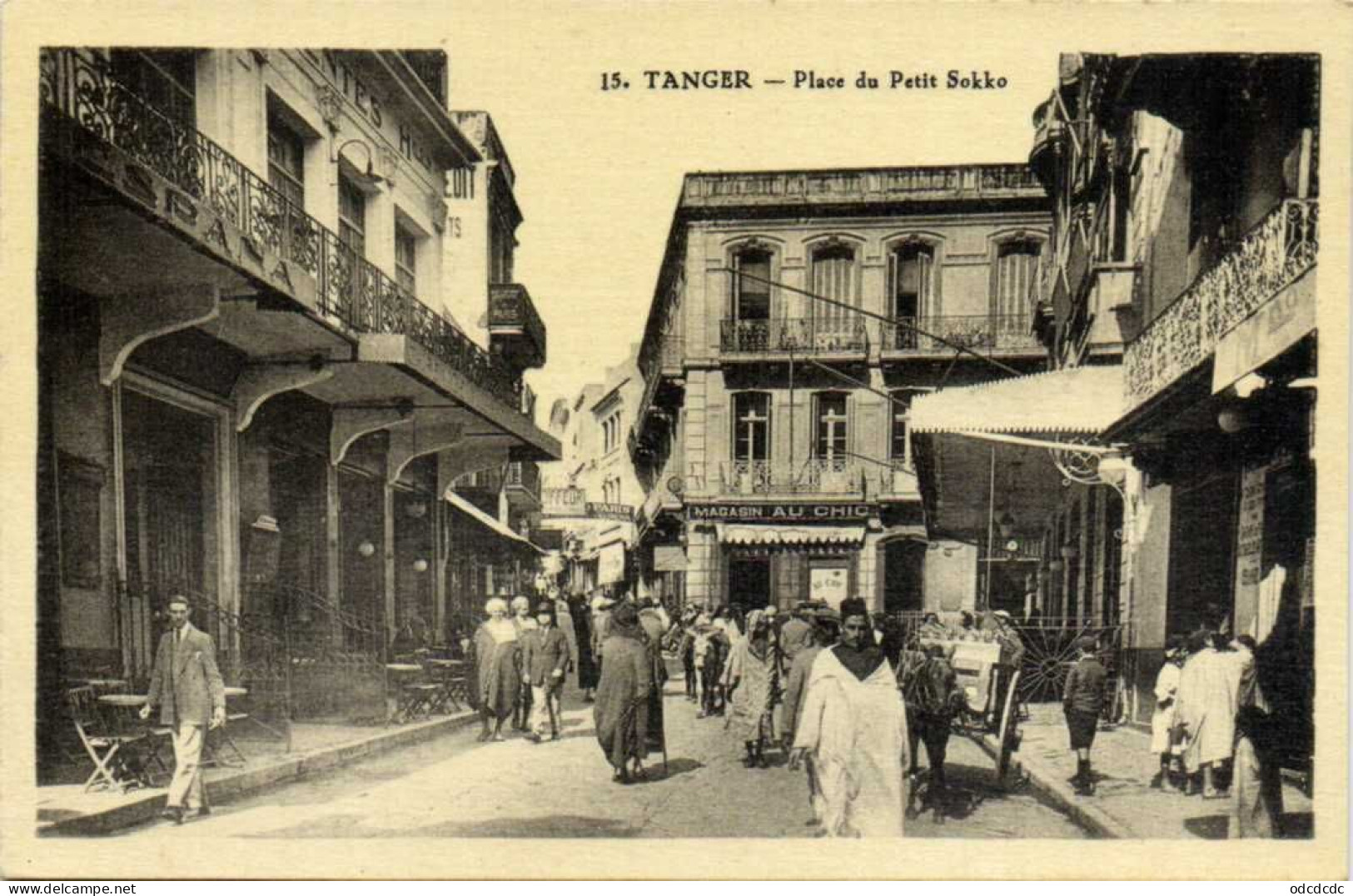 TANGER  Place Du Petit Sokko Belle Animation RV - Tanger