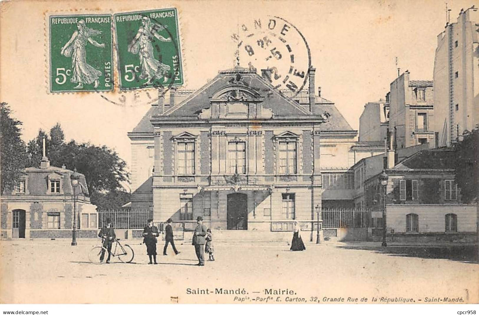 94 - Saint Mandé - SAN22508 - Mairie - Saint Mande