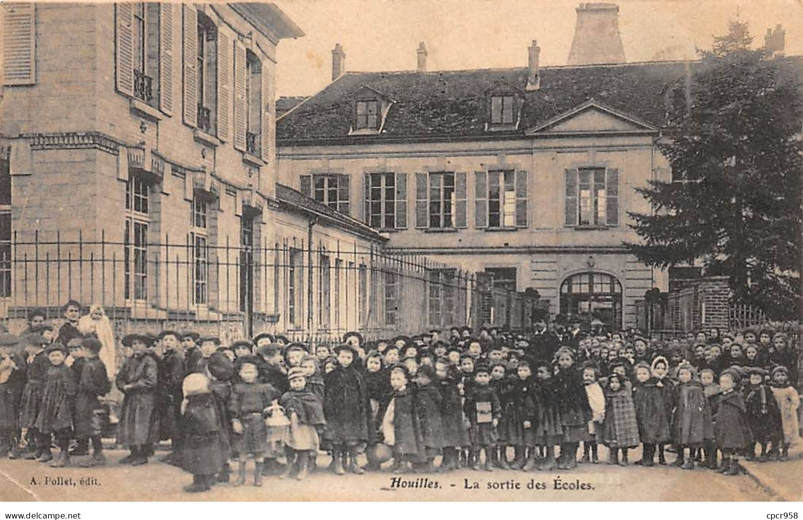 78 - Houilles - SAN22196 - La Sortie Des Ecoles - Houilles