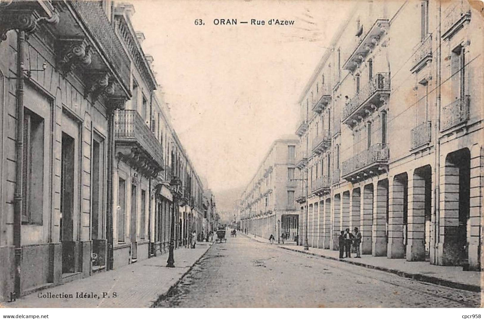 Algérie - N°79995 - ORAN - Rue D'Azew - Judaica ???? - Oran