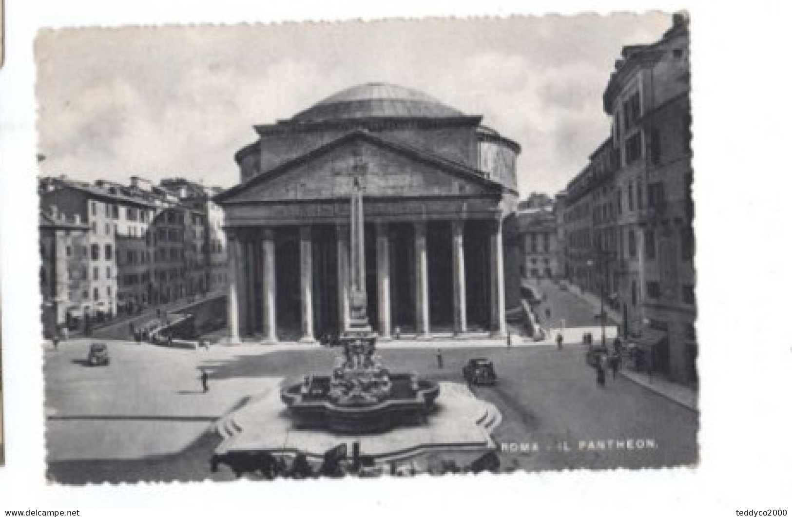 ROMA PANTHEON CROCE ROSSA. 1952 - Rode Kruis