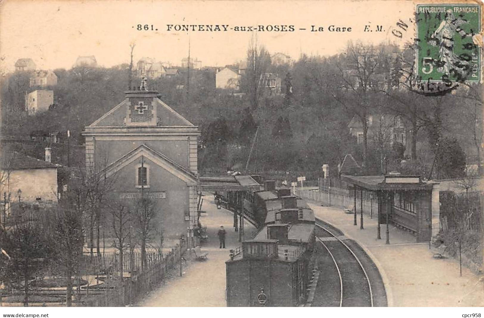 92 - Fontenay Aux Roses  - SAN22438 - La Gare - Fontenay Aux Roses