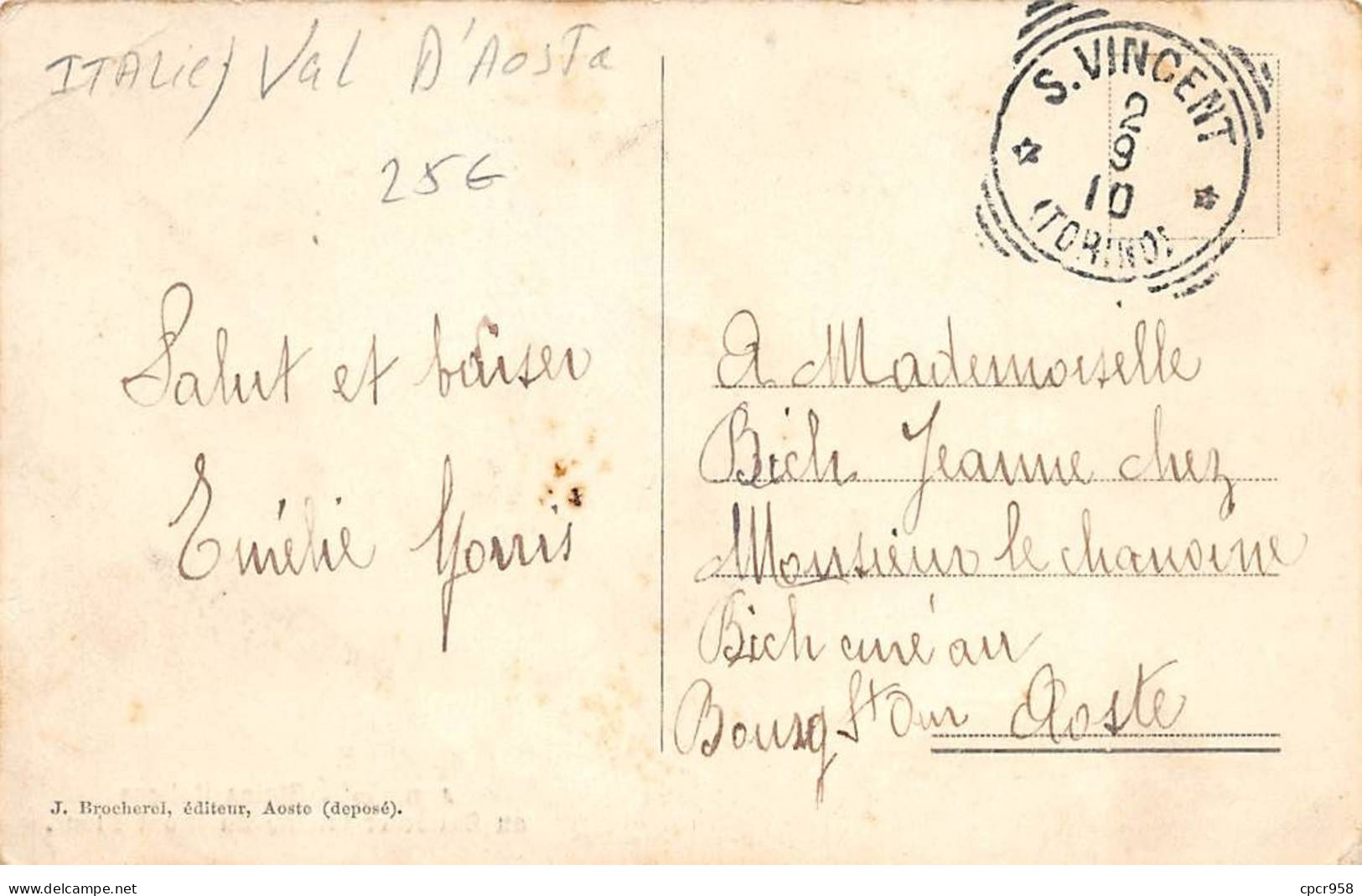 Italie - N°80009 - Alpins Italiens Au Ruitor Et Chaine Du Mont Blanc - Altri & Non Classificati