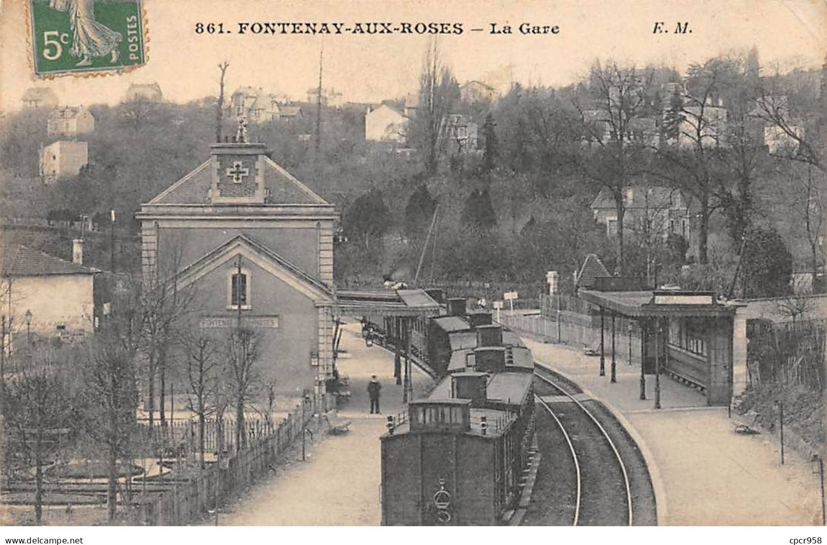 92 - Fontenay Aux Roses  - SAN22437 - La Gare - Fontenay Aux Roses