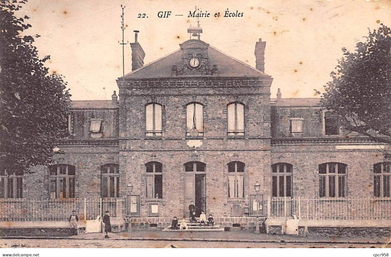 91 - Gif  - SAN22345 - Mairie Et Ecoles - Gif Sur Yvette