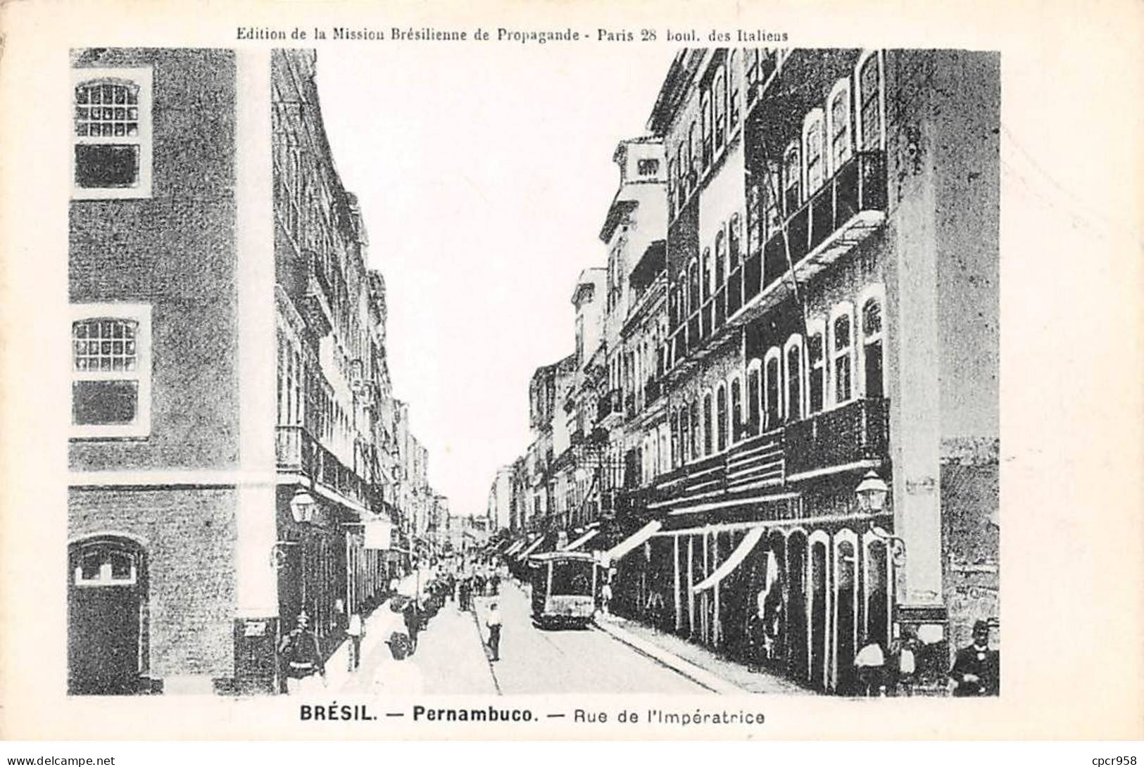 Brésil - N°80804 - PERNAMBUCO - Rue De L'Impératrice - Autres