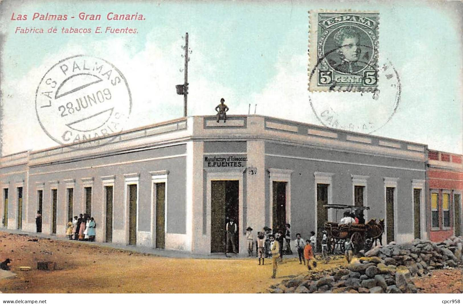 Espagne - N°79395 - LAS PALMAS - GRAN CANARIA - Fabrica De Tabacos E. Fuentes - Gran Canaria