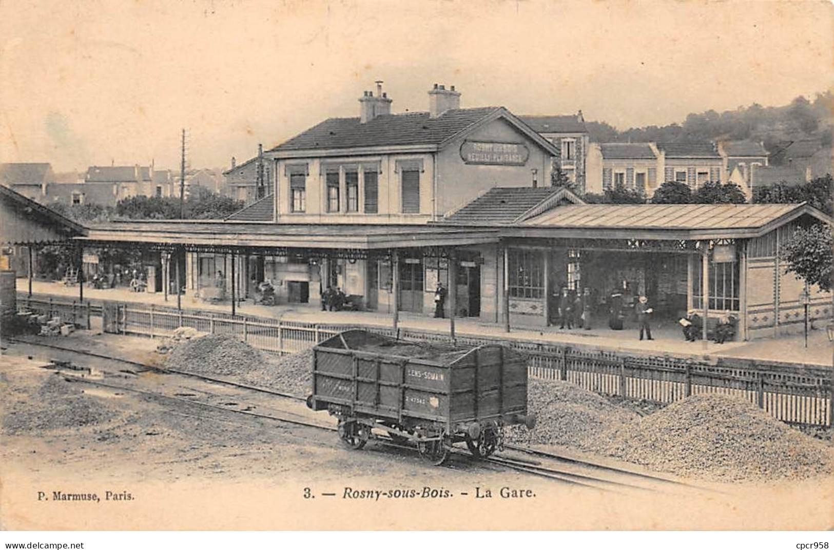 93 - Rosny Sous Bois  - SAN22482 - La Gare - Rosny Sous Bois