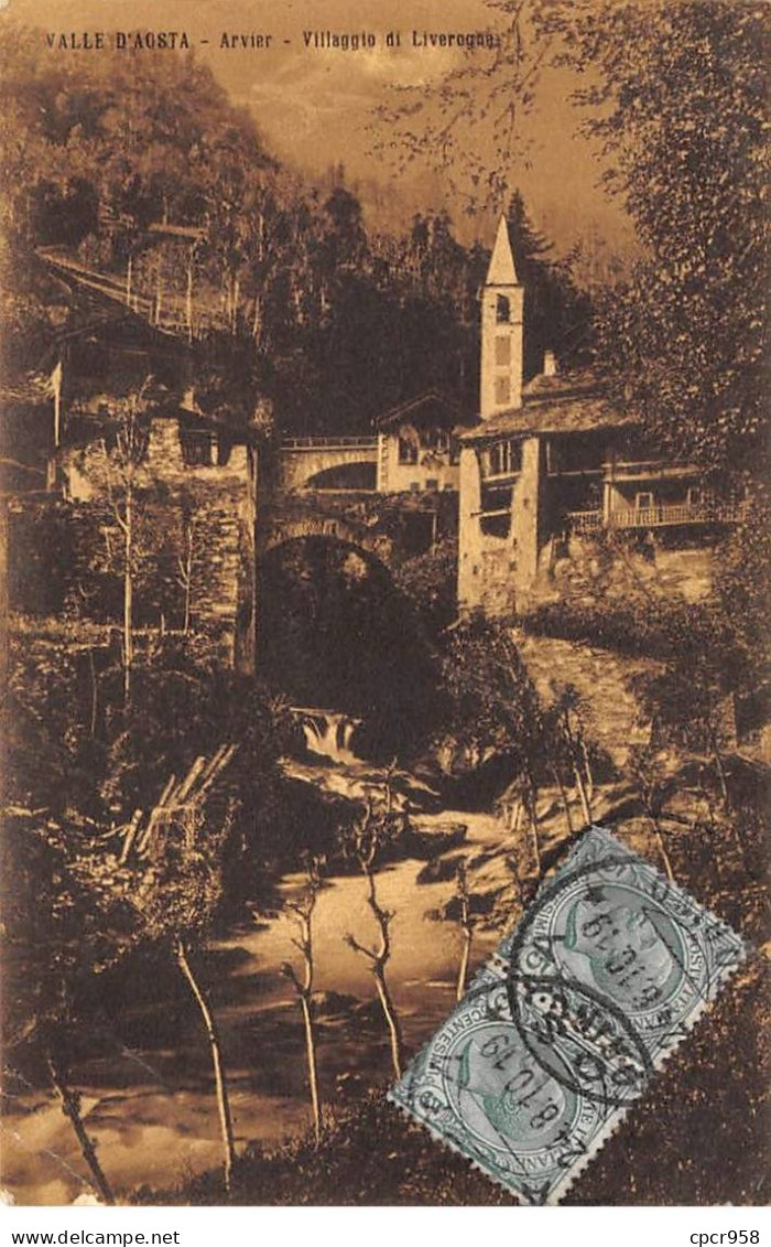 Italie - N°80843 - VALLEE D'AOSTE - ARVIER - Villagio Di Liverogue - Otros & Sin Clasificación