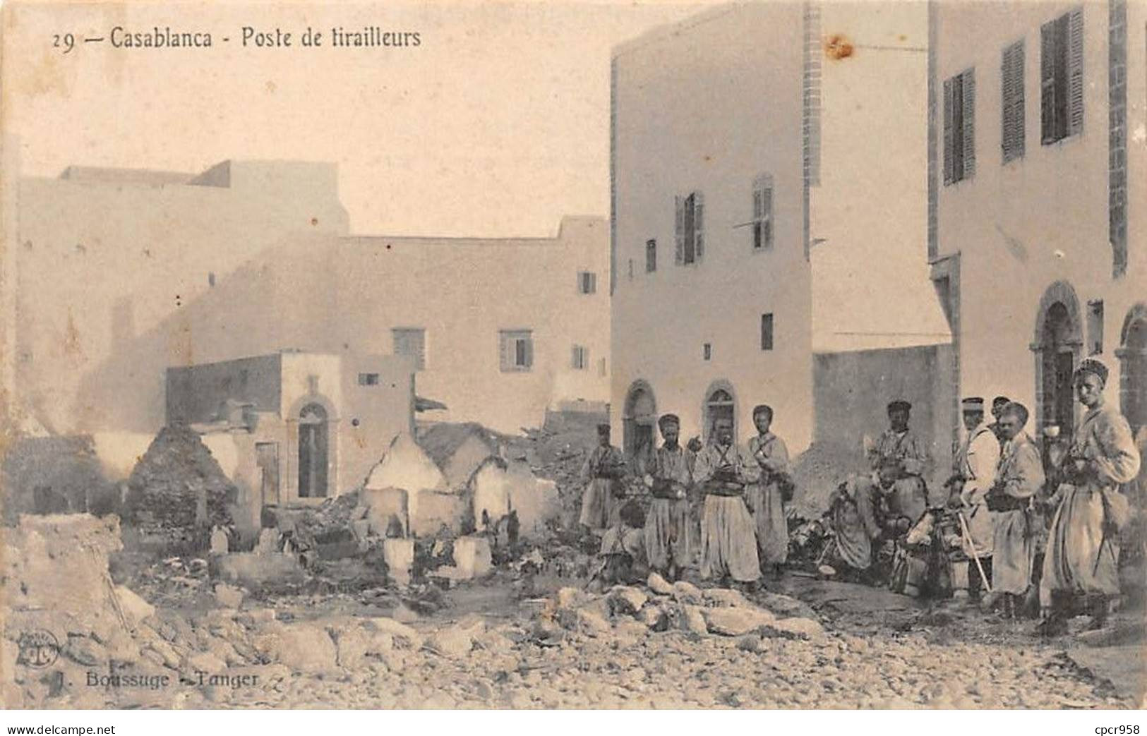 Maroc - N°79979 - CASABLANCA - Poste Des Tirailleurs - Casablanca