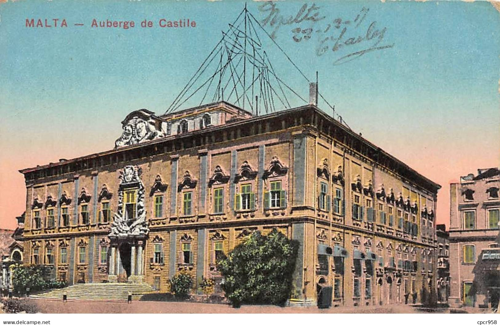 Malte - N°79335 - Malta - Auberge De Castile - Malte