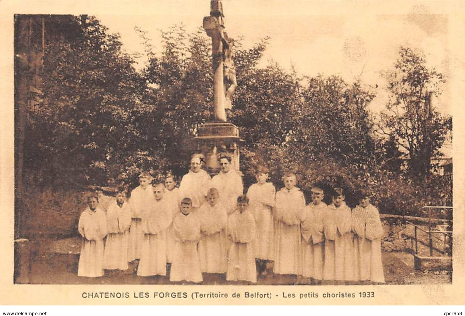 90.AM17594.Chatenois Les Forges.Les Petits Choristes 1933 - Châtenois-les-Forges