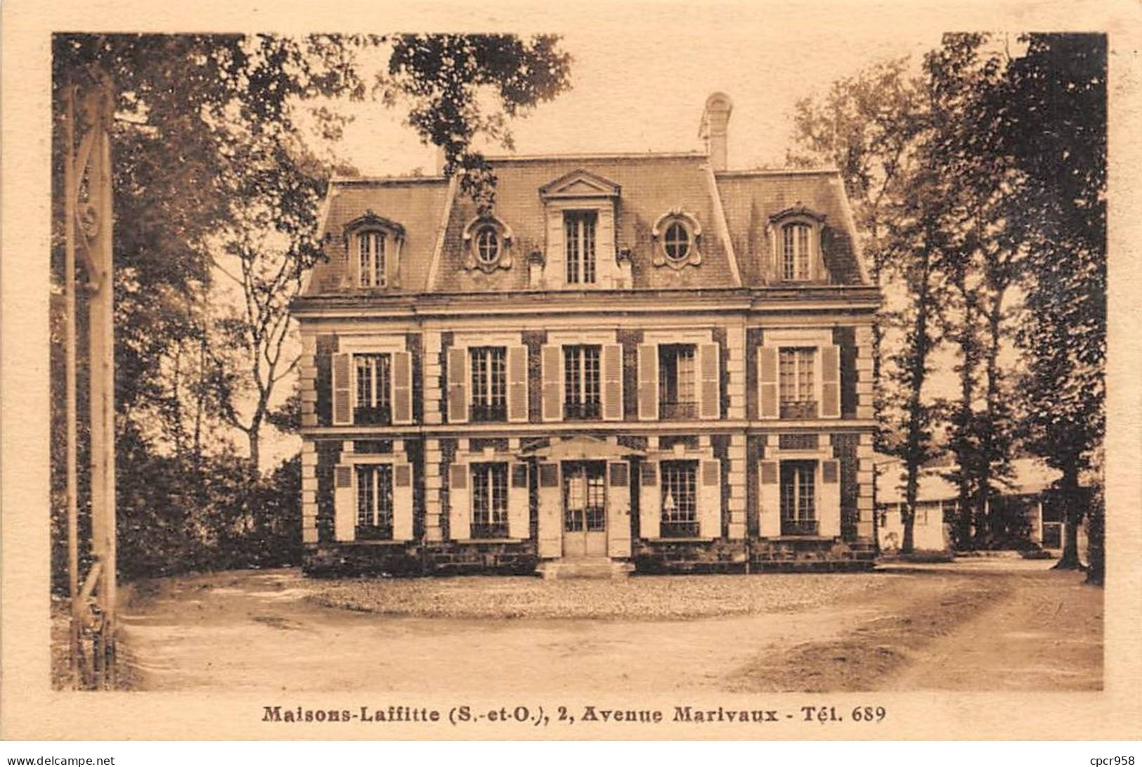 78 - MAISONS LAFFITTE - SAN24410 - 2 Avenue Marivaux - Maisons-Laffitte