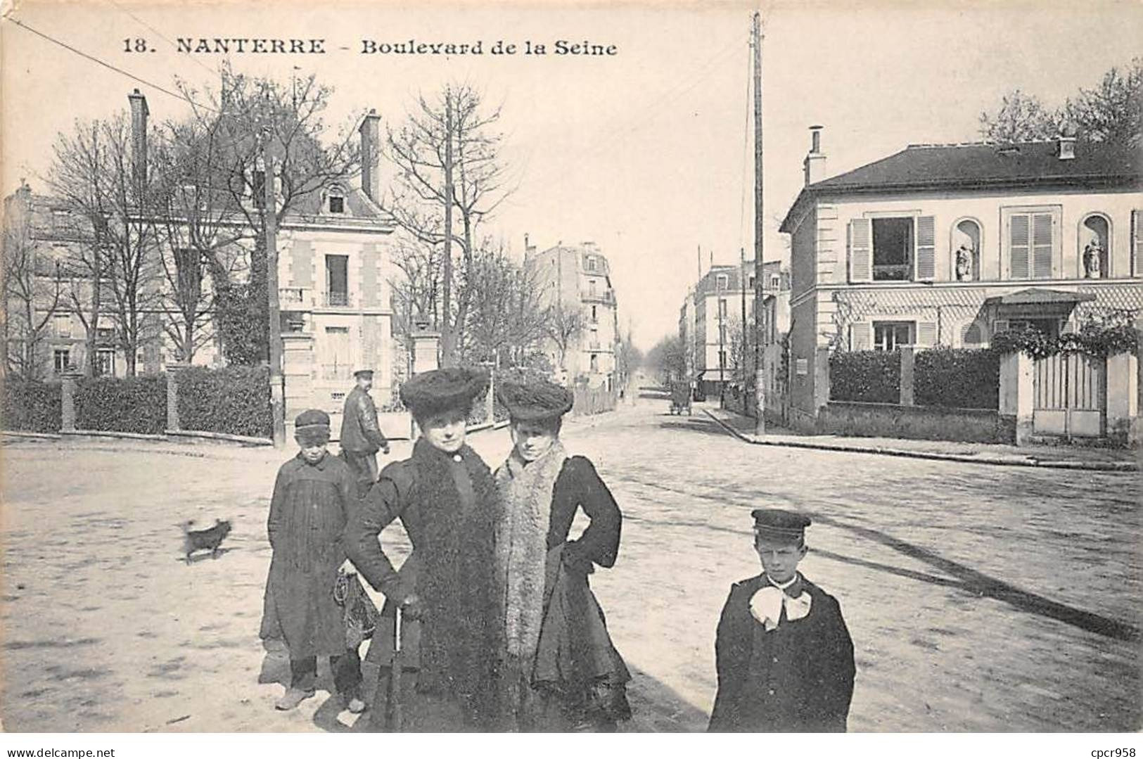 92.AM17694.Nanterre.N°18.Boulevard De La Seine - Nanterre