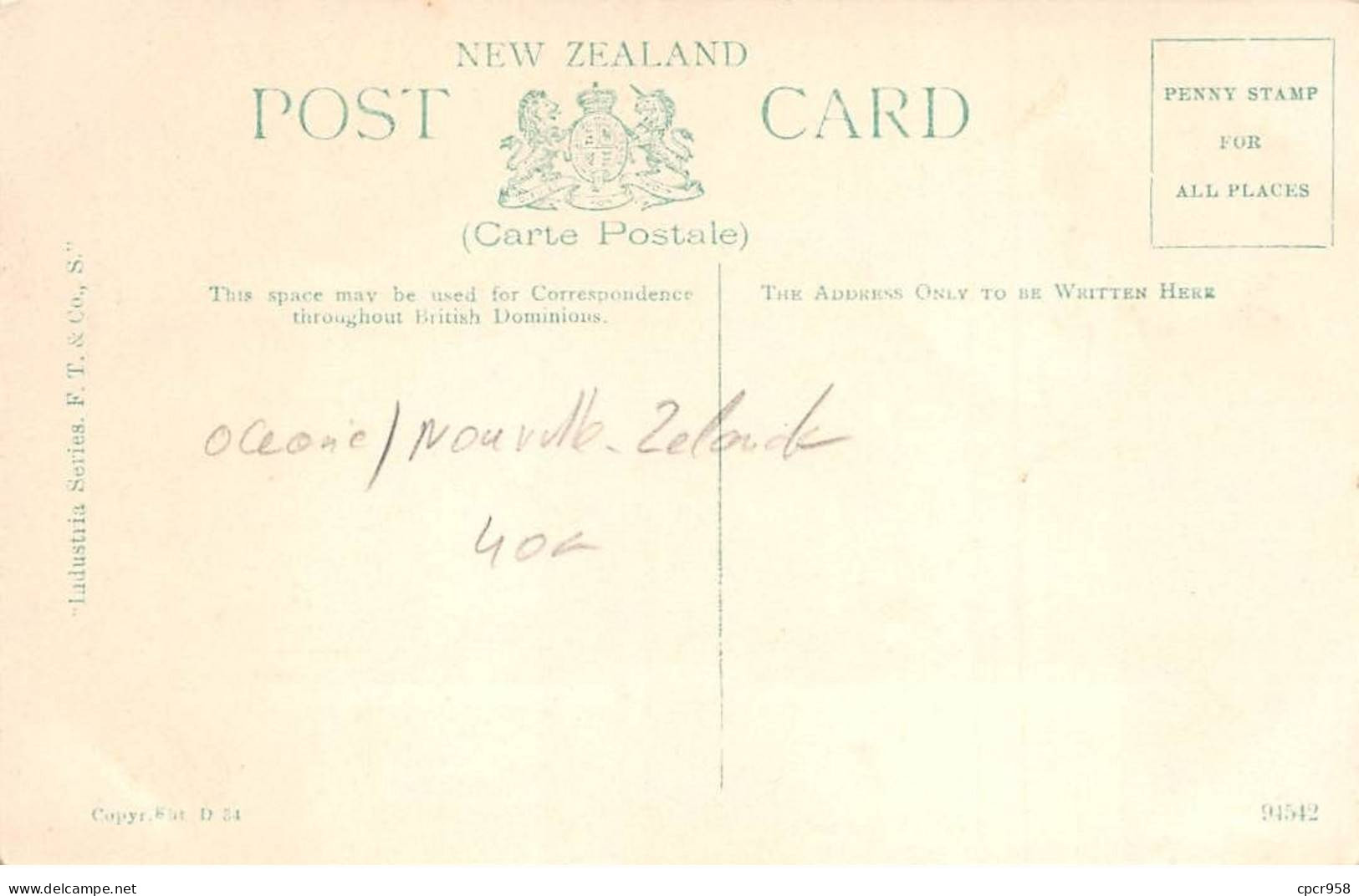 Nouvelle Zélande - N°78858 - A Puketeraki Maori - Affranchissement DE COMPLAISANCE - New Zealand