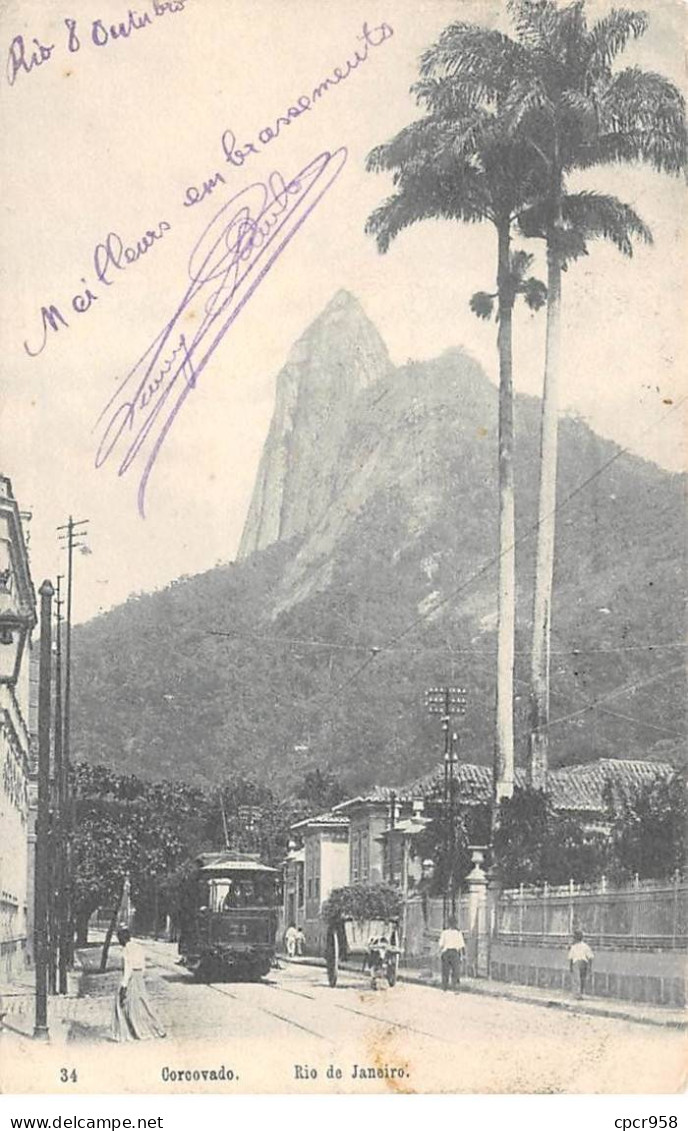 Brésil - N°79904 - RIO DE JANEIRO - Corcovado - Rio De Janeiro