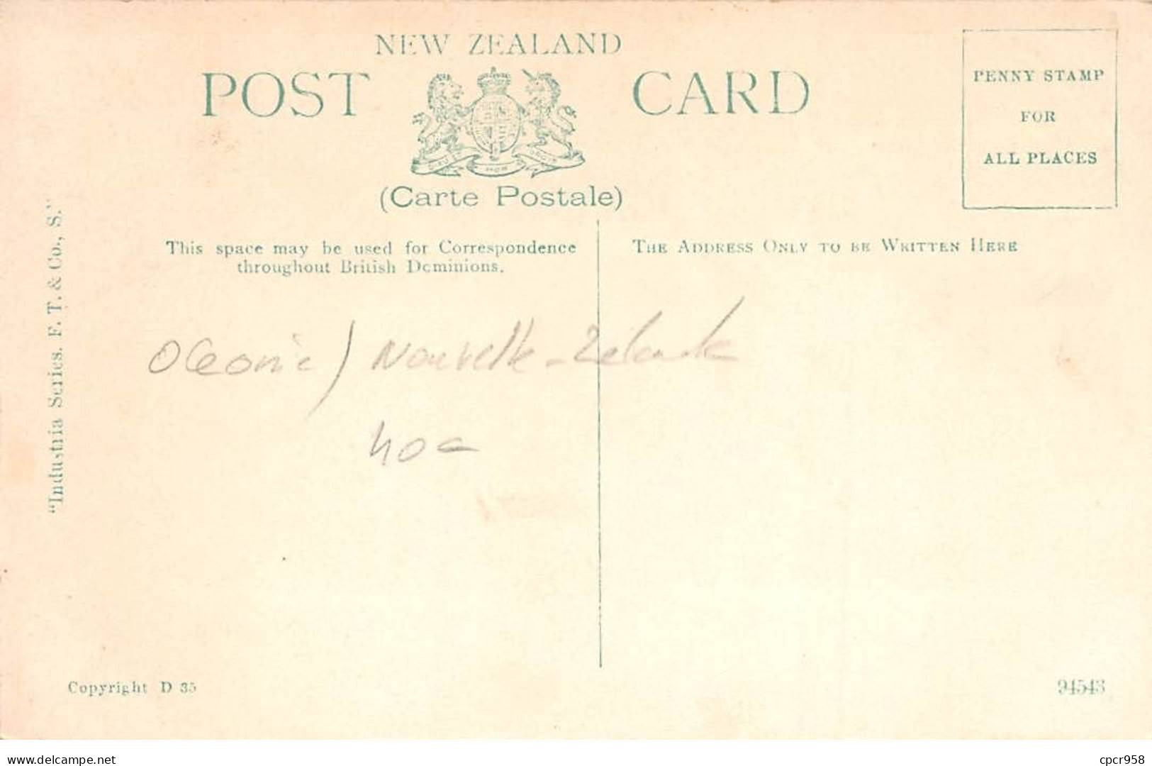 Nouvelle Zélande - N°78857 - Old Maori From Puketeraki - Affranchissement DE COMPLAISANCE - Nouvelle-Zélande
