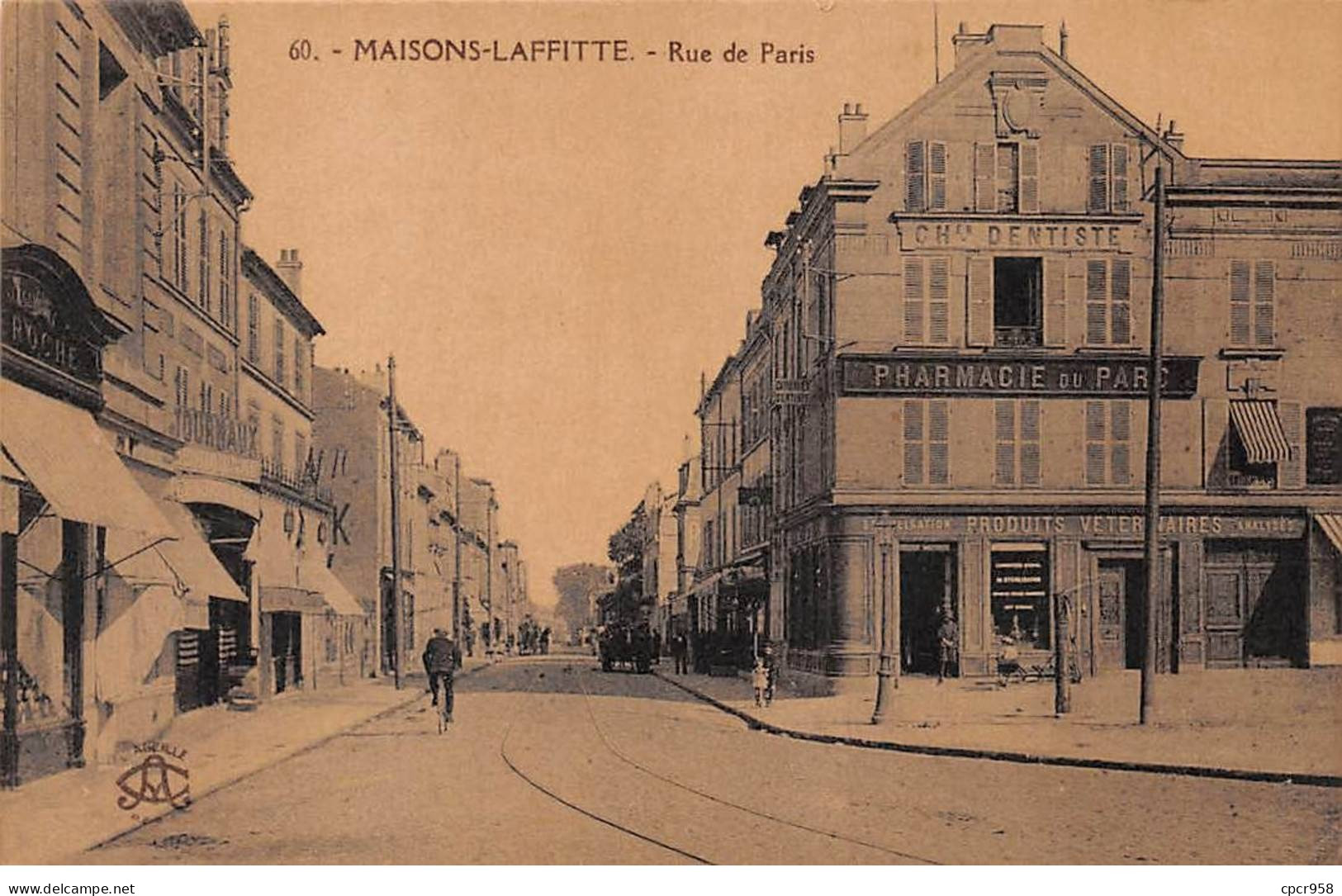 78 - MAISONS LAFFITTE - SAN23824 - Rue De Paris - Maisons-Laffitte