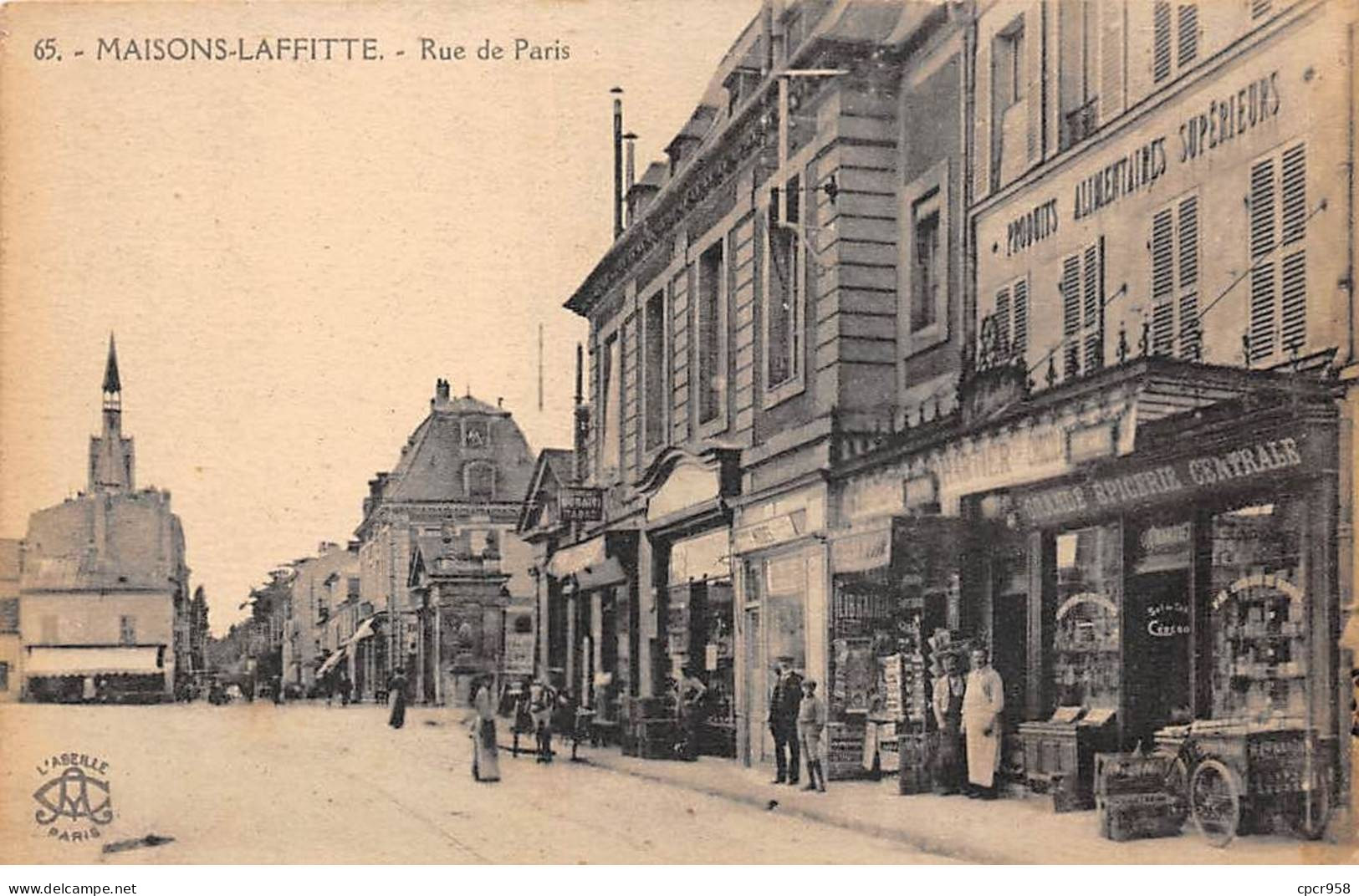 78 - MAISONS LAFFITTE - SAN23823 - Rue De Paris - Maisons-Laffitte