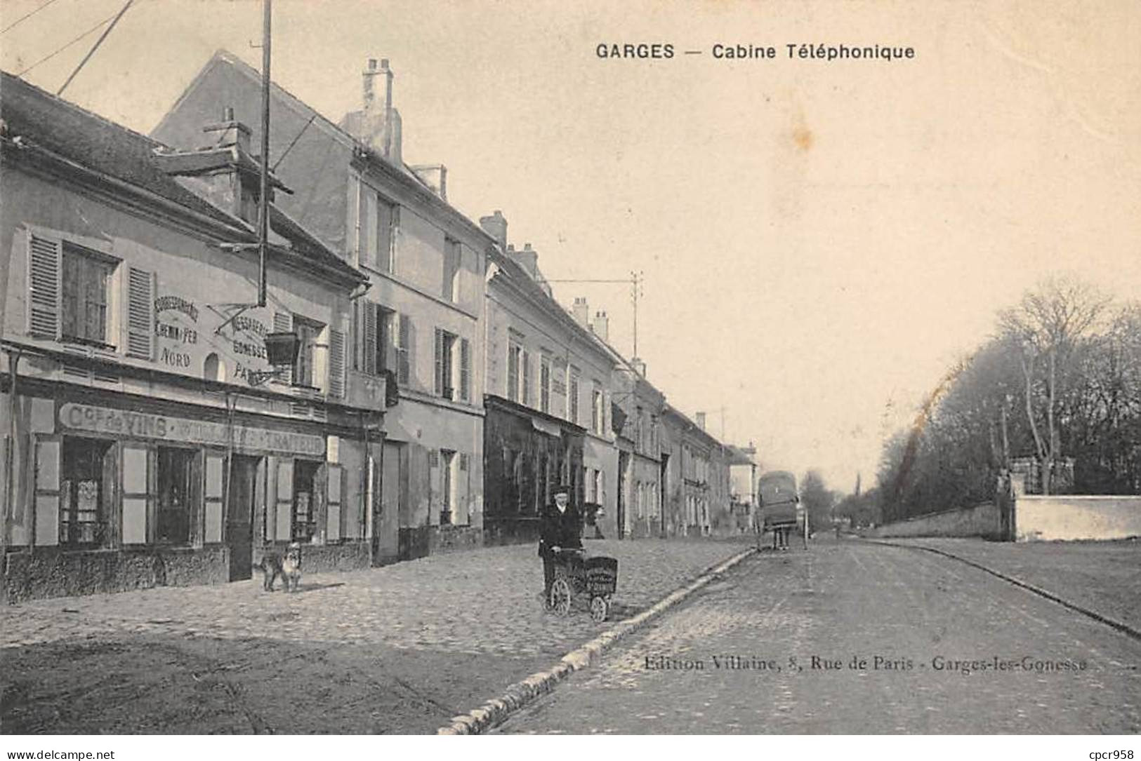 95 - Garges -  SAN22569 - Cabine Téléphonique - Garges Les Gonesses