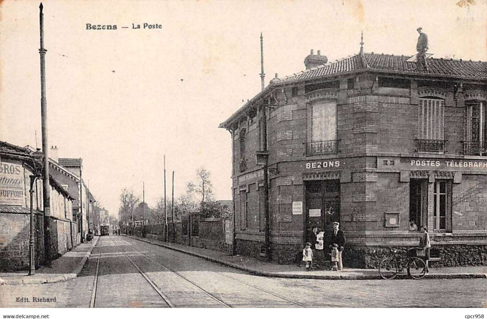 95 - Bezons -  SAN22562 - La Poste - En L'état - Bezons