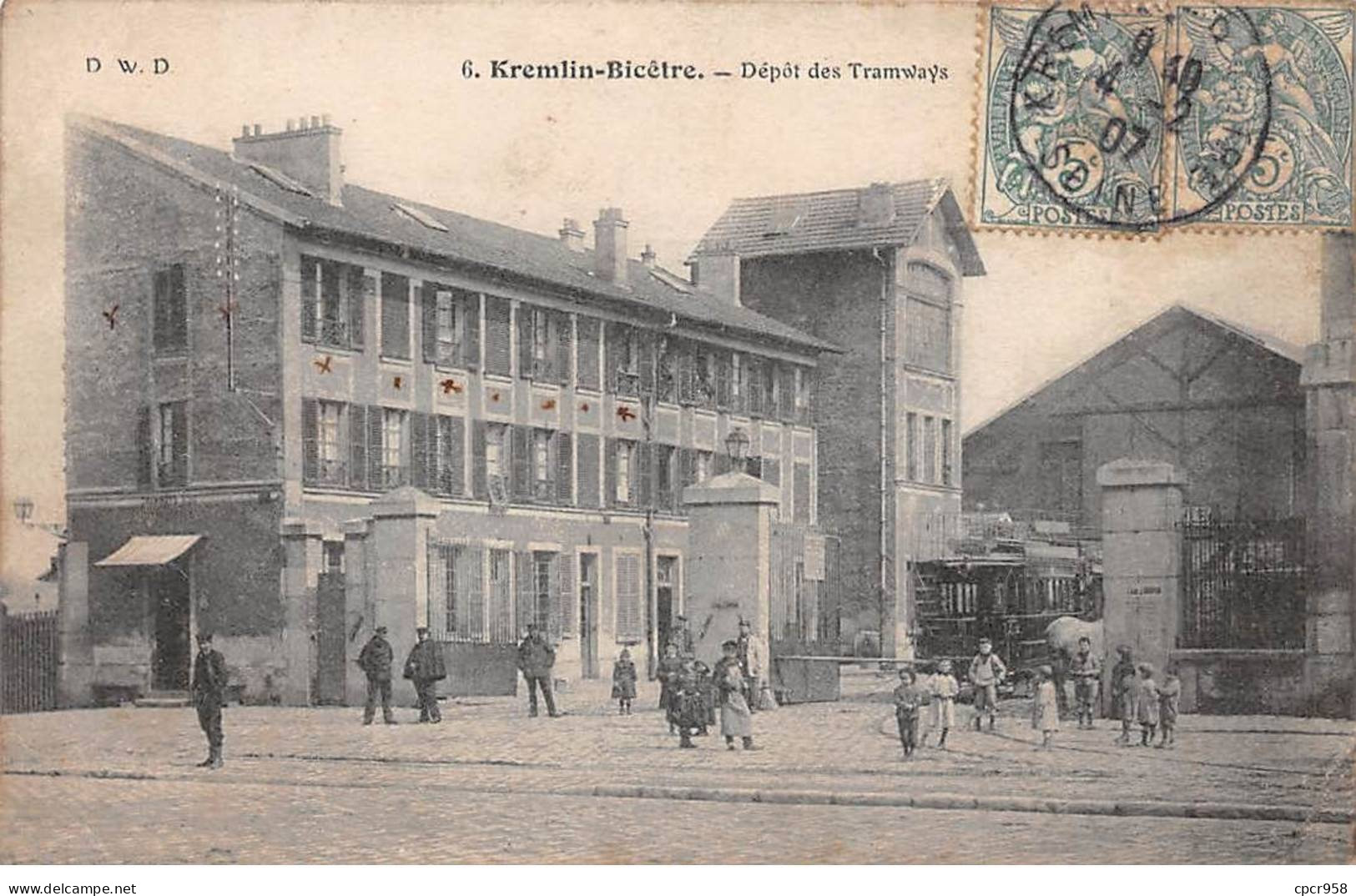 94 - Kremlin Bicêtre  - SAN22534 - Dépôt Des Tramways - Kremlin Bicetre