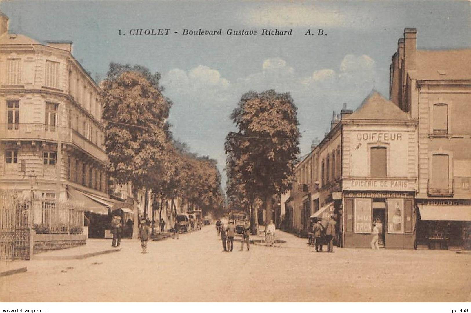 49.AM17949.Cholet.N°1.Boulevard Gustave Richard - Cholet