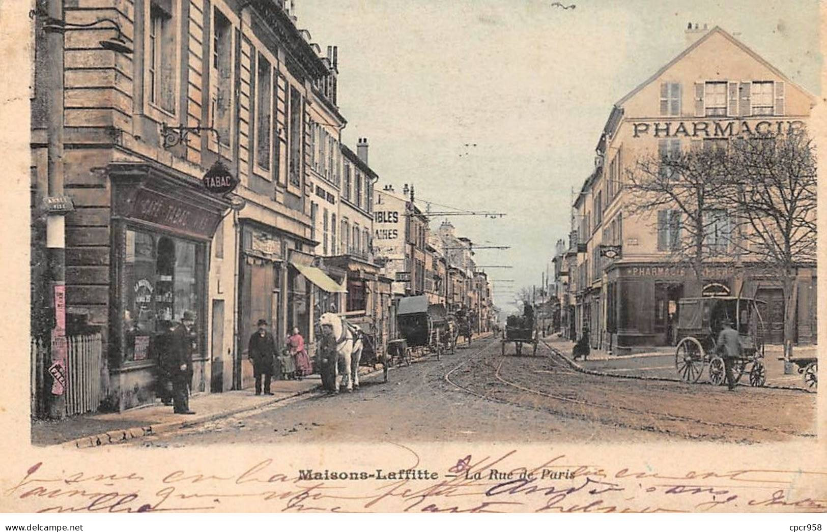 78 - MAISONS LAFFITTE - SAN23840 - La Rue De Paris - Maisons-Laffitte