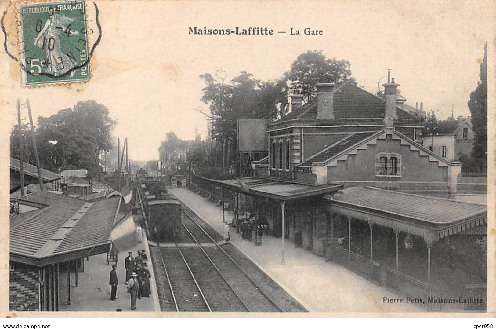 78 - MAISONS LAFFITTE - SAN23839 - La Gare - Train - Maisons-Laffitte