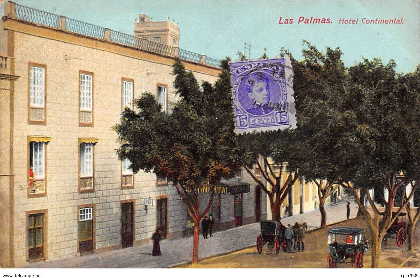 Espagne - N°79426 - LAS PALMAS - Hotel Continental - Gran Canaria