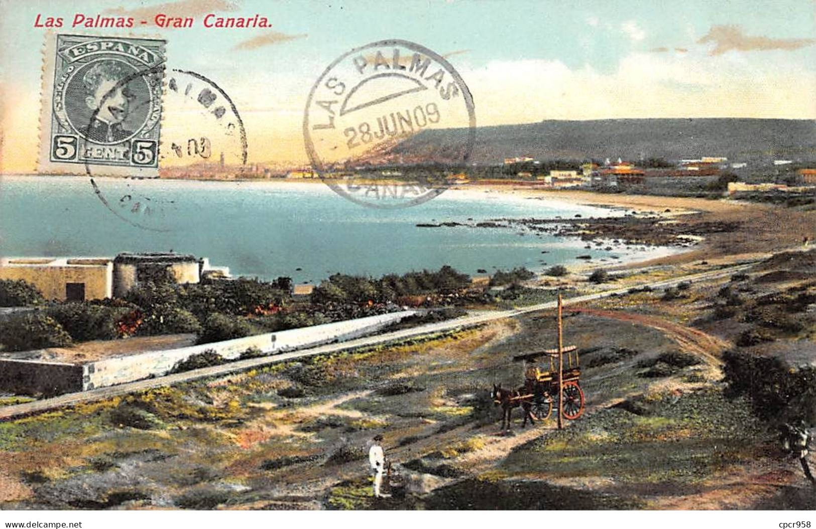 Espagne - N°79398 - LAS PALMA  - GRAN CANARIA - Vue Générale - Carte Avec Un Bel Affranchissement - Gran Canaria