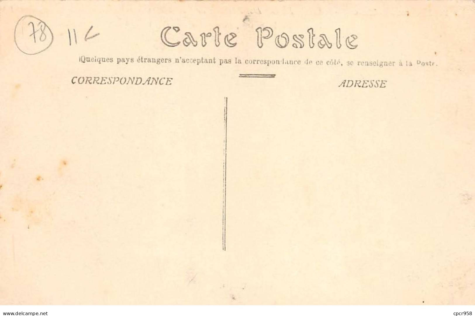 78 - MAISONS LAFFITTE - SAN23838 - Inondations De Janvier 1910 - Bords De Seine - Vue Prise Du Pont - Maisons-Laffitte