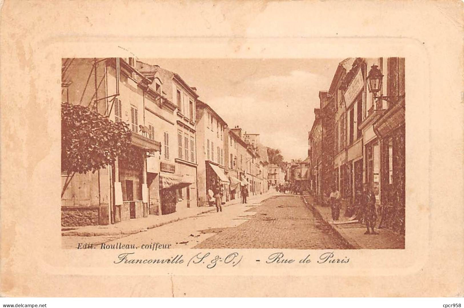 95.AM17947.Franconville.Rue De Paris - Franconville