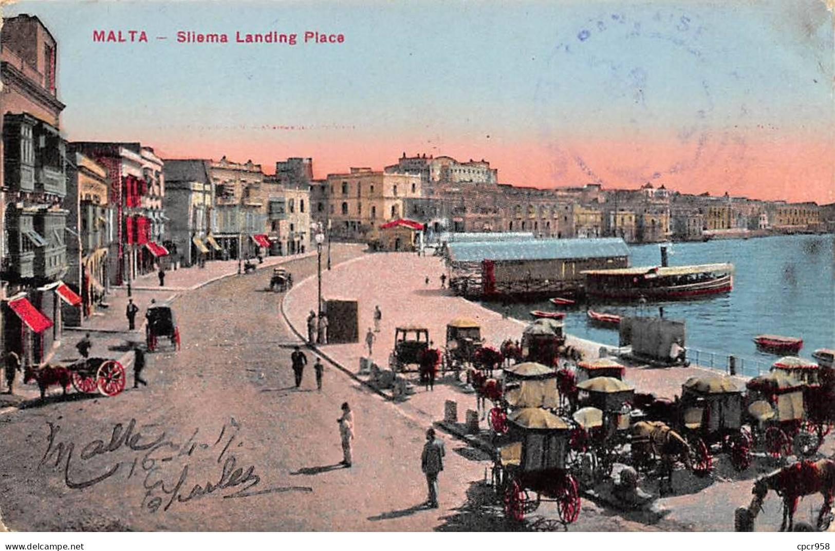 Malte - N°79338 - Malta - Silema Landing Place - Malta