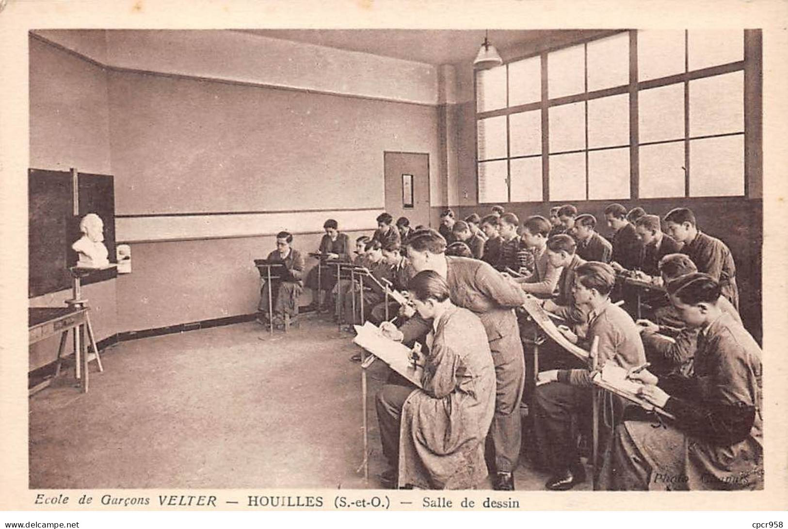 78 - Houilles - SAN22203 - Salle De Dessin - Ecole De Garçons - Houilles