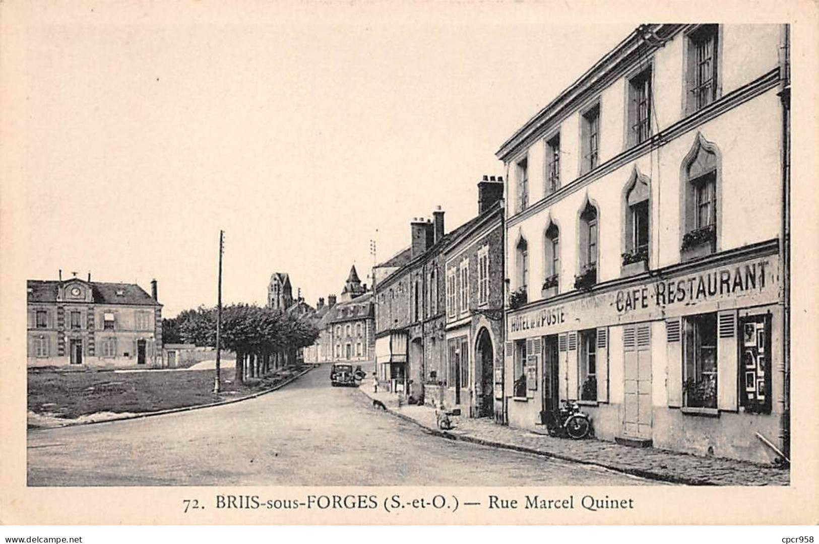 91.AM17600.Briis Sous Forges.N°72.Rue Marcel Quinet - Briis-sous-Forges