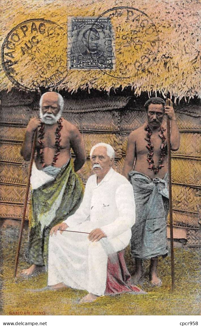 Samoa Américaine - N°78750 - Samoan King - Affranchissement DE COMPLAISANCE - Samoa Americana