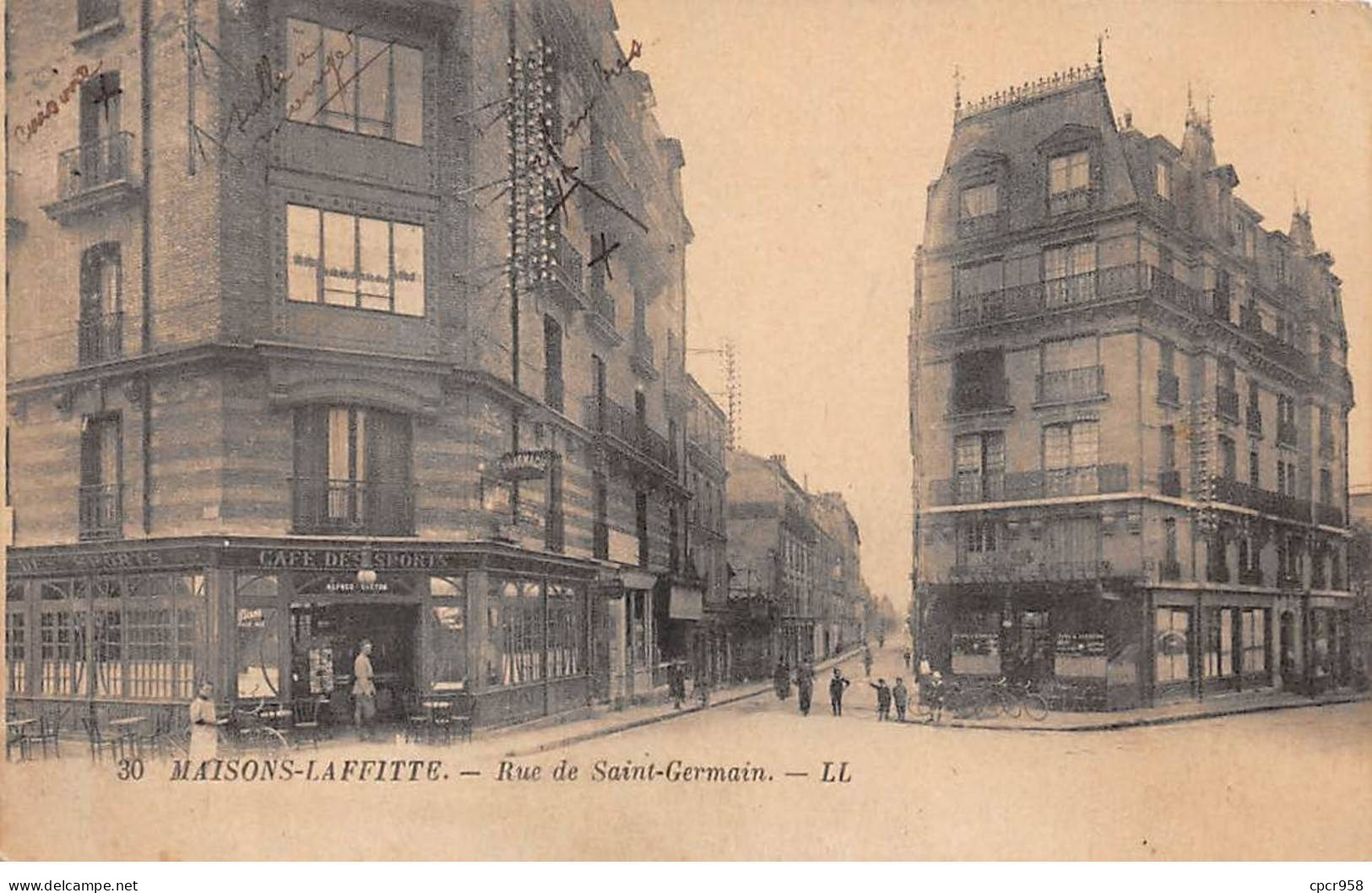 78 - MAISONS LAFFITTE - SAN23832 - Rue De Saint Germain - Maisons-Laffitte