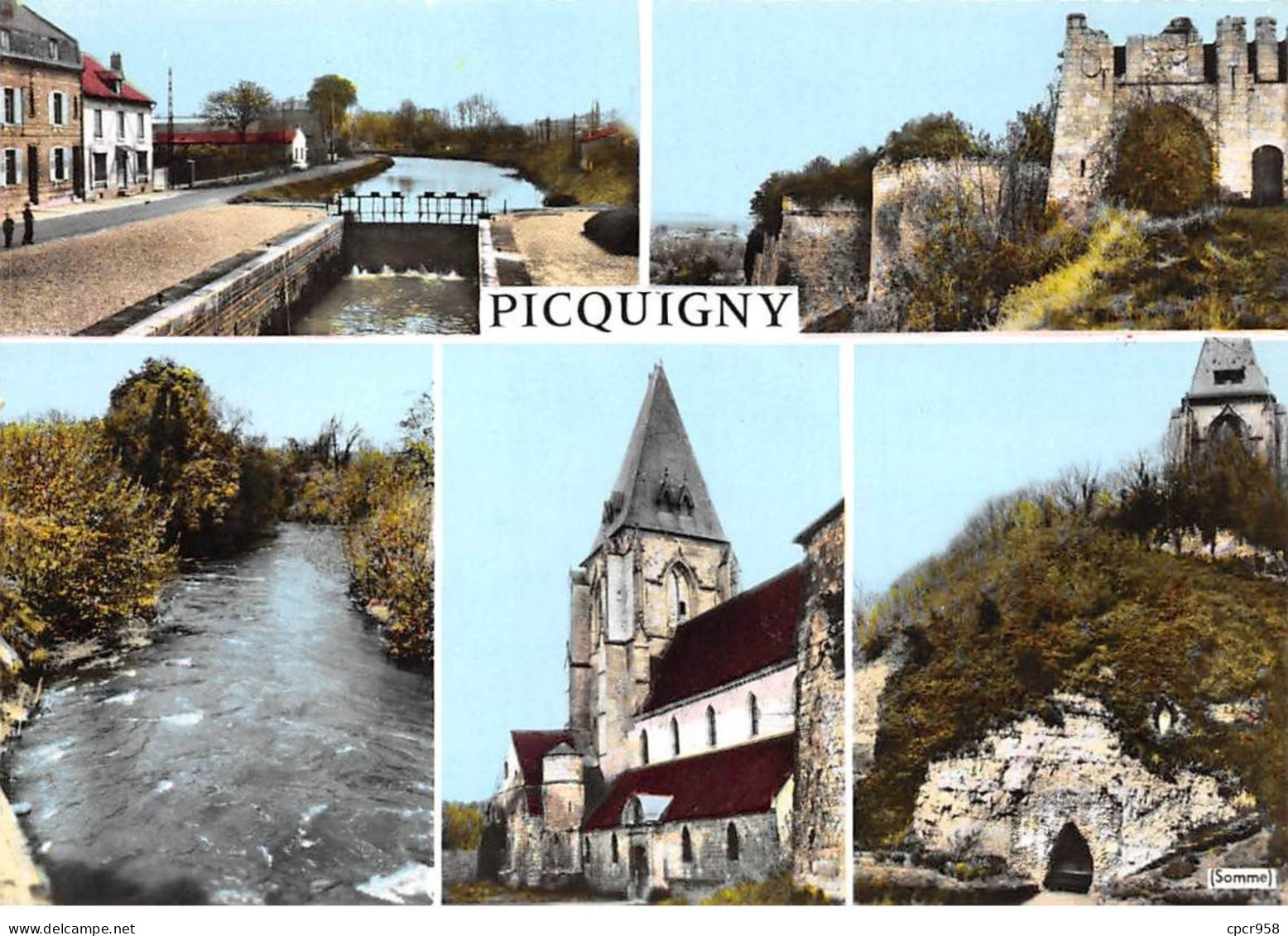 80 - PICQUIGNY - SAN23725 - Vue Générale  - CPSM 15X10,5 Cm - Picquigny