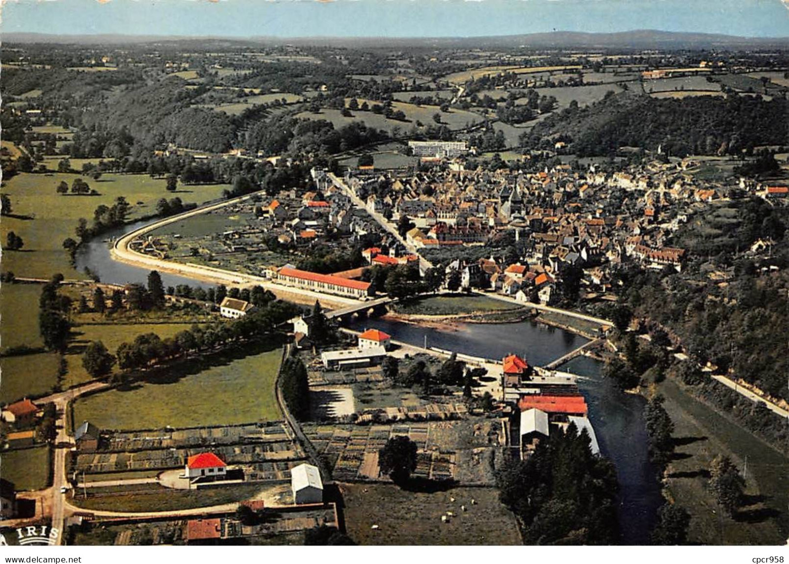 23 - CHAMBON SUR VOUEIZE - SAN23412 - Vue Générale Aérienne -  CPSM 15X10,5 Cm - Chambon Sur Voueize