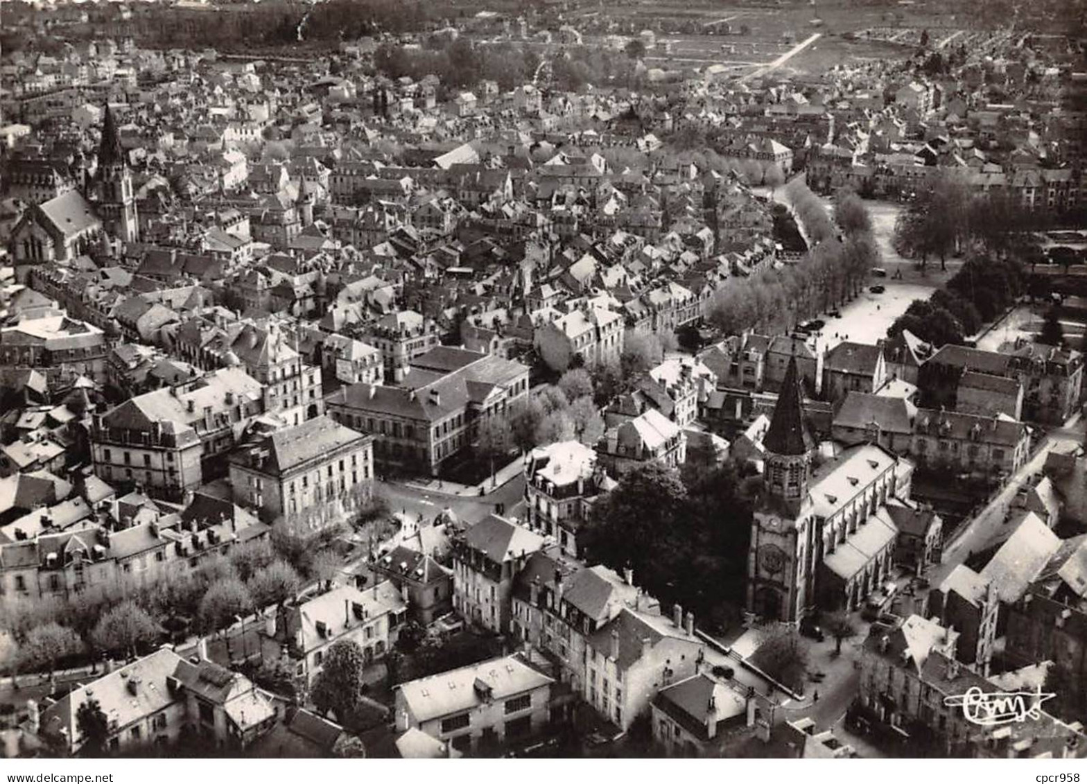 19 - BRIVE - SAN23363 - Vue Aérienne - Rond Point De La Gare -  CPSM 15X10,5 Cm - Brive La Gaillarde